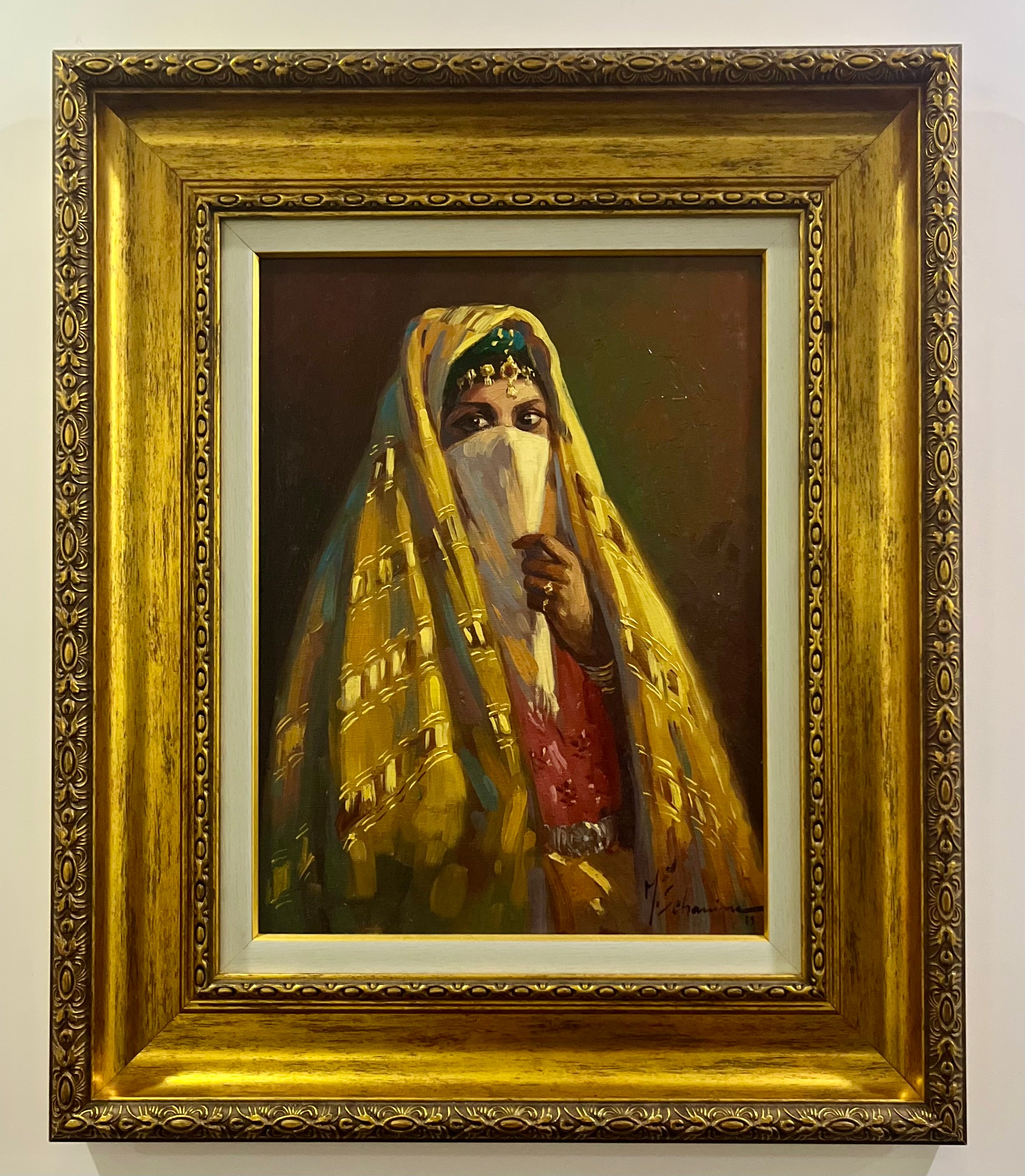 « MONA LOUISA » Mohamed SEHANINE, 50x60cm