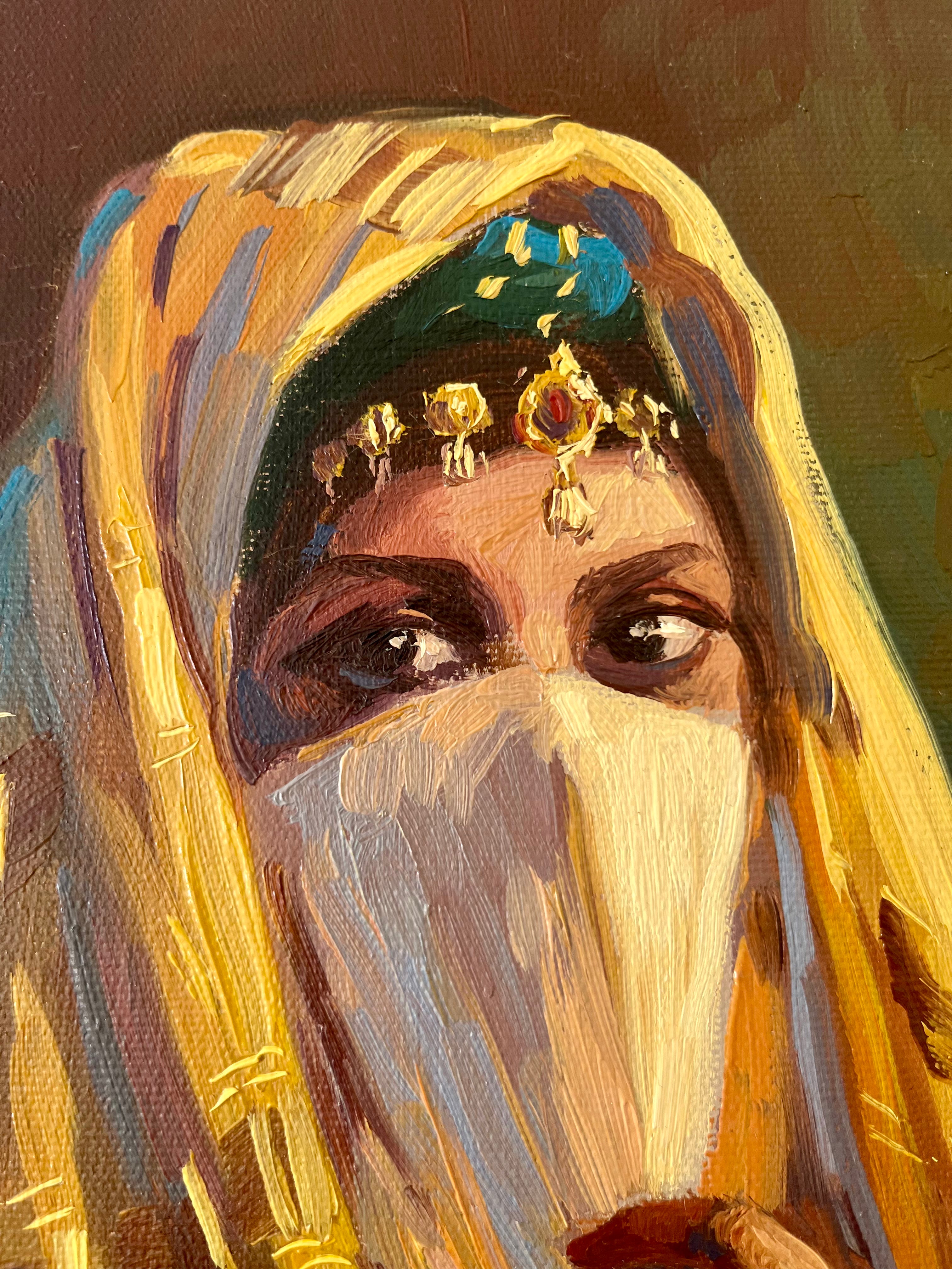 « MONA LOUISA » Mohamed SEHANINE, 50x60cm